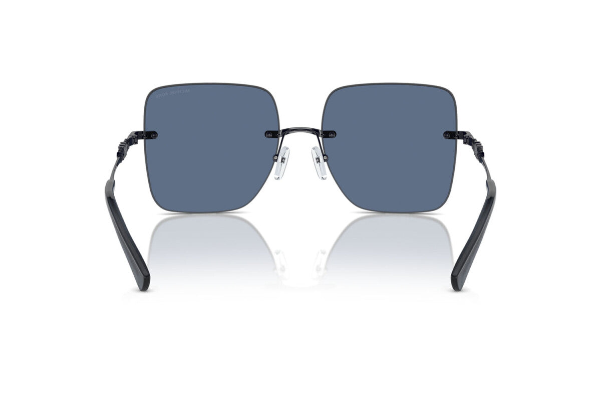 MICHAEL KORS QUEBEC - 189580 SOLIDO BLU MARINO | OCCHIALE DA SOLE DONNA - MK 1150 CALIBRO 55