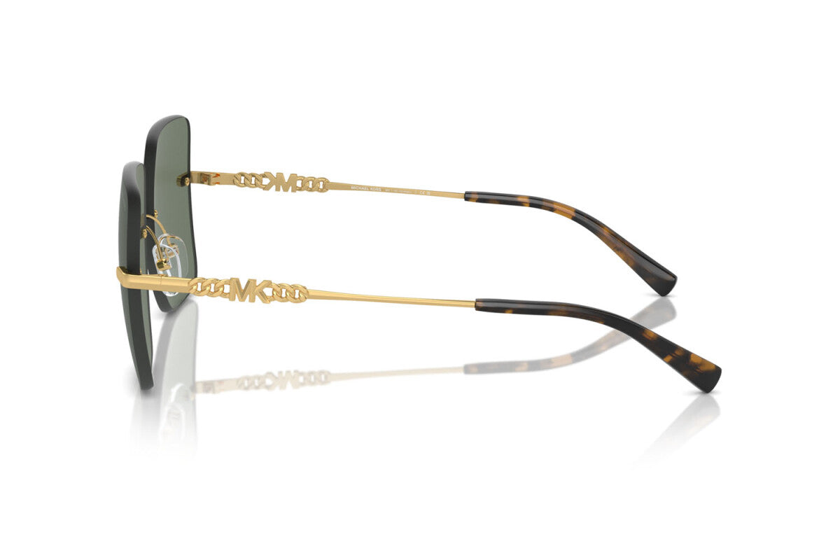 MICHAEL KORS QUEBEC - 18963H SOLIDO VERDE | OCCHIALE DA SOLE DONNA - MK 1150 CALIBRO 55