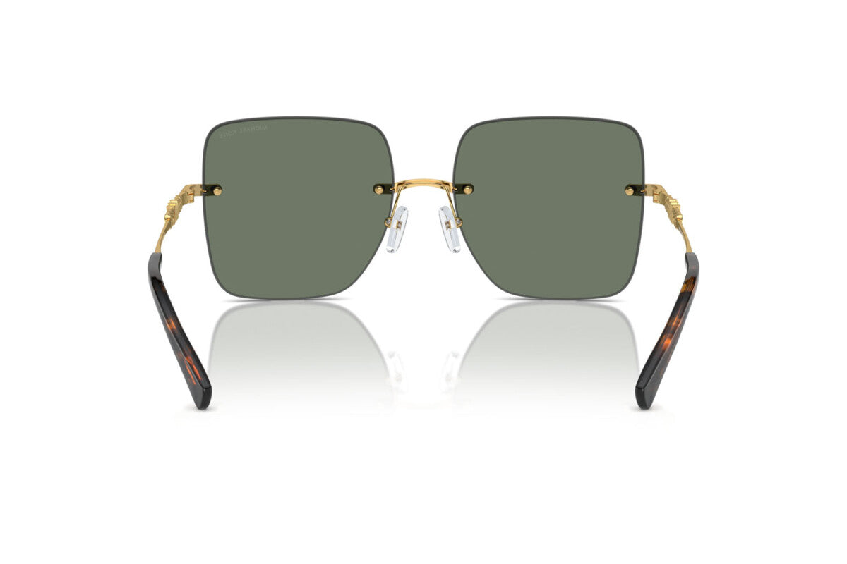 MICHAEL KORS QUEBEC - 18963H SOLIDO VERDE | OCCHIALE DA SOLE DONNA - MK 1150 CALIBRO 55