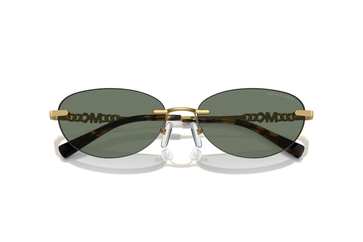 MICHAEL KORS MANCHESTER - 18963H SOLIDO VERDE | OCCHIALE DA SOLE DONNA - MK 1151 CALIBRO 58