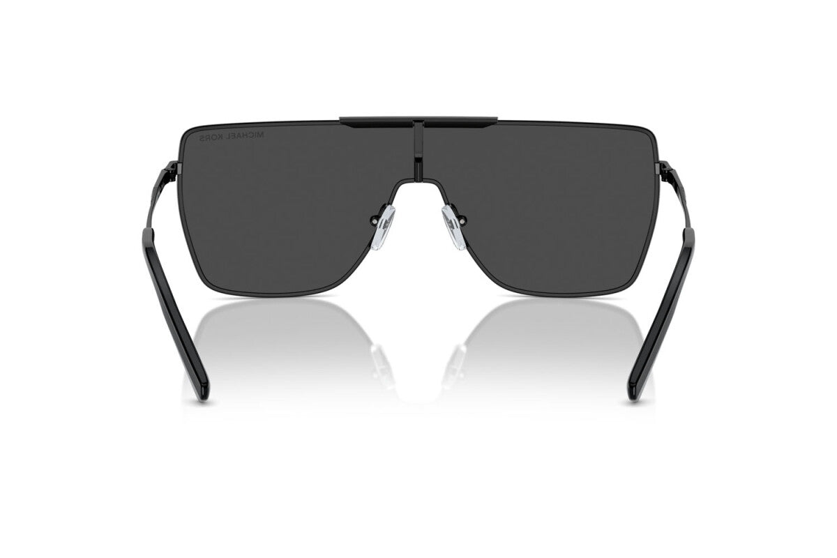 MICHAEL KORS SNOWMASS - 10056G NERO LUCIDO | OCCHIALE DA SOLE UOMO - MK 1152 CALIBRO UNICO