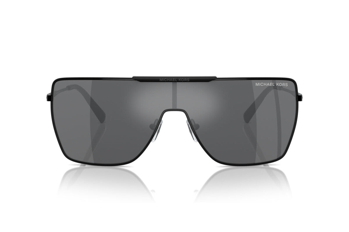 MICHAEL KORS SNOWMASS - 10056G NERO LUCIDO | OCCHIALE DA SOLE UOMO - MK 1152 CALIBRO UNICO