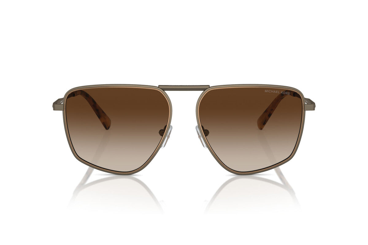 MICHAEL KORS SILVERTON - 100113 BUCCIA OPACA | OCCHIALE DA SOLE UOMO - MK 1153 CALIBRO 58