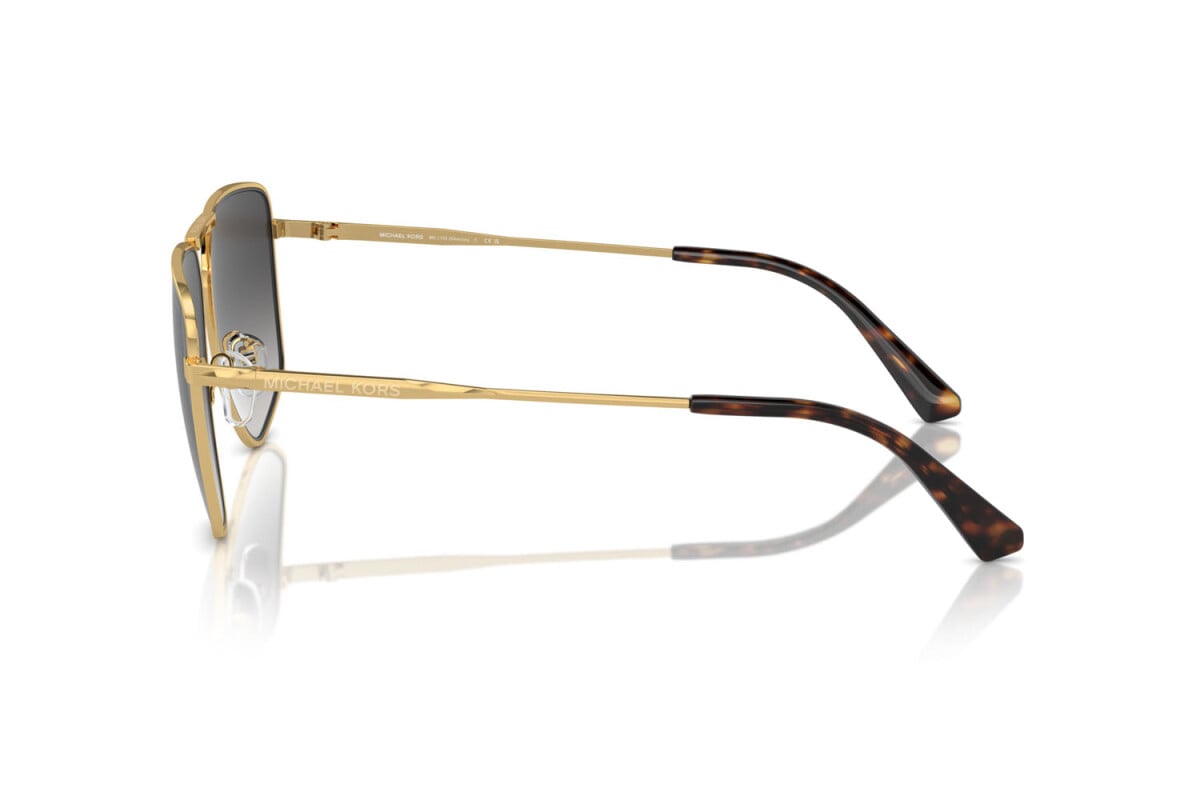 MICHAEL KORS SILVERTON - 18968G ORO GIALLO LUCIDO | OCCHIALE DA SOLE UOMO - MK 1153 CALIBRO 58