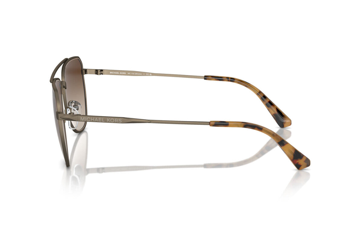 MICHAEL KORS WHISTLER - 100113 BUCCIA OPACA | OCCHIALE DA SOLE UOMO - MK 1155 CALIBRO 58