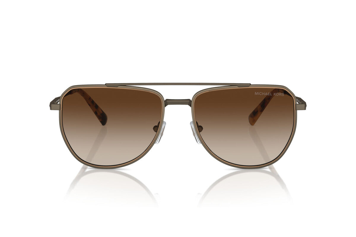 MICHAEL KORS WHISTLER - 100113 BUCCIA OPACA | OCCHIALE DA SOLE UOMO - MK 1155 CALIBRO 58