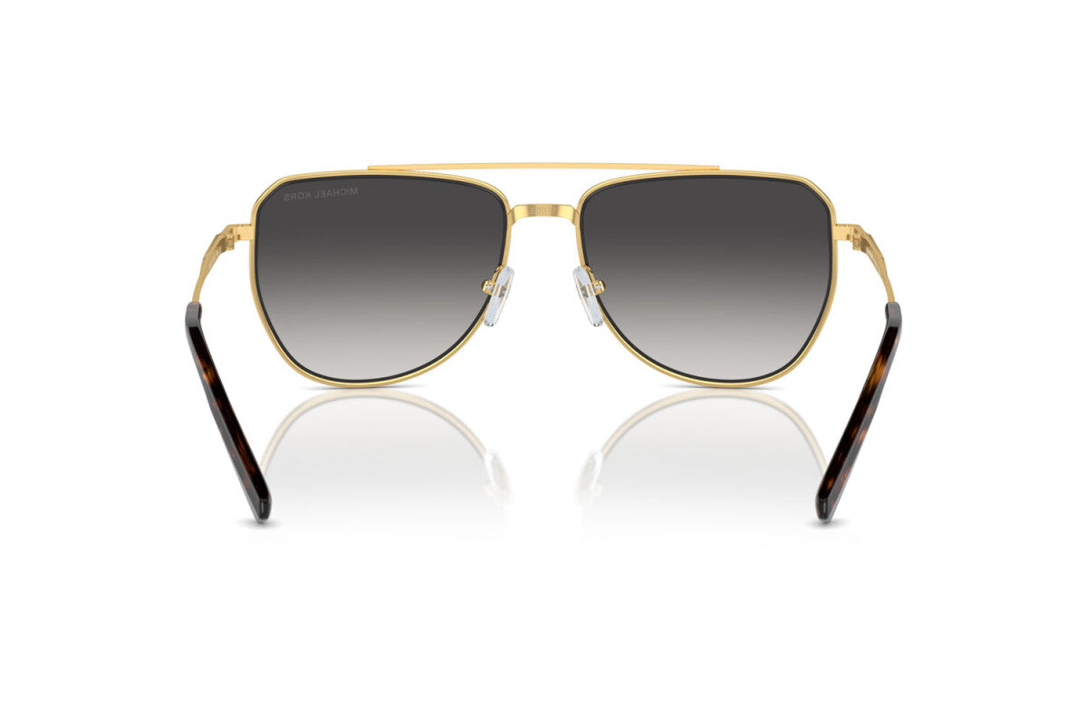 MICHAEL KORS WHISTLER - 18968G ORO GIALLO LUCIDO | OCCHIALE DA SOLE UOMO - MK 1155 CALIBRO 58