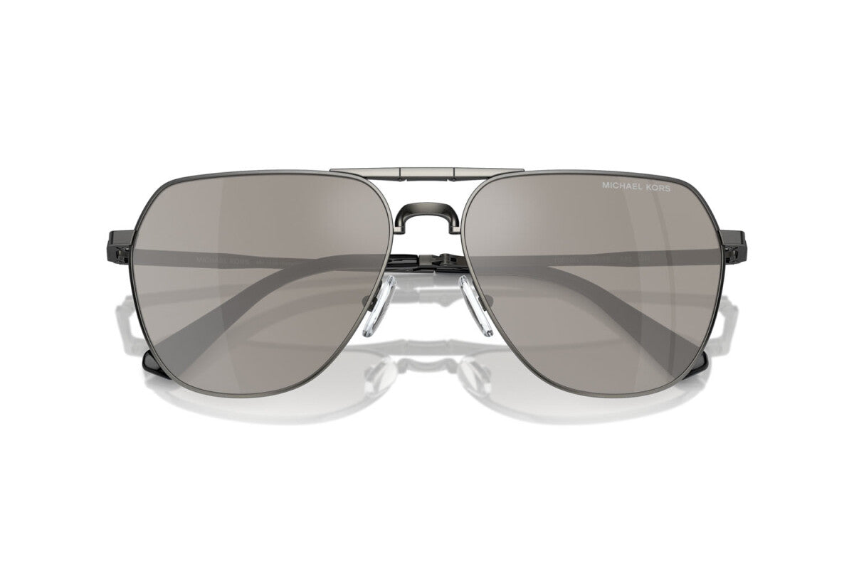 MICHAEL KORS KESWICK - 10026G CANNA DI FUCILE LUCIDO | OCCHIALE DA SOLE UOMO - MK 1156 CALIBRO 59