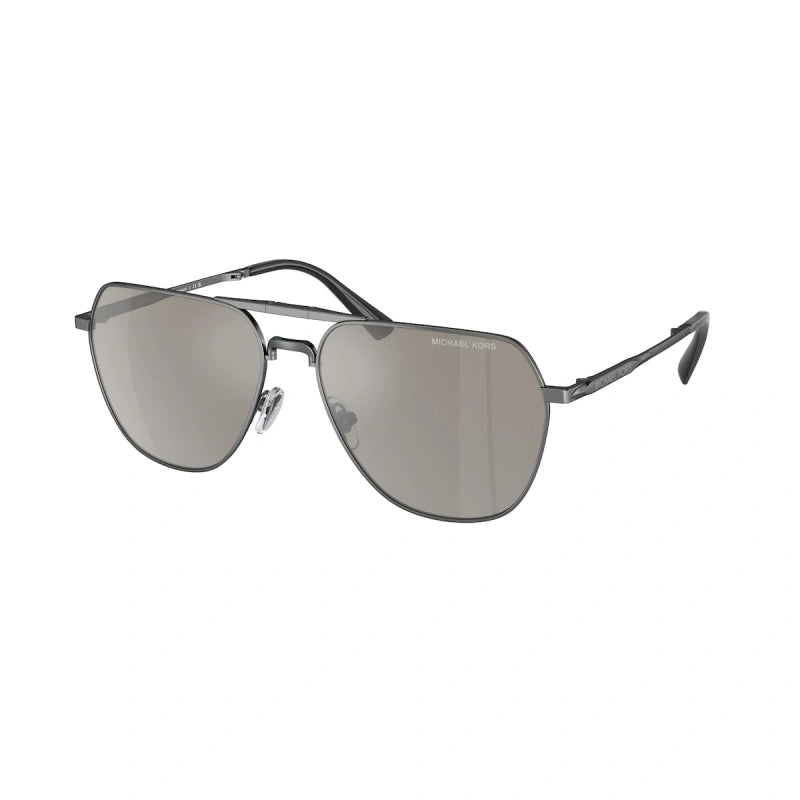 MICHAEL KORS KESWICK - 10026G CANNA DI FUCILE LUCIDO | OCCHIALE DA SOLE UOMO - MK 1156 CALIBRO 59