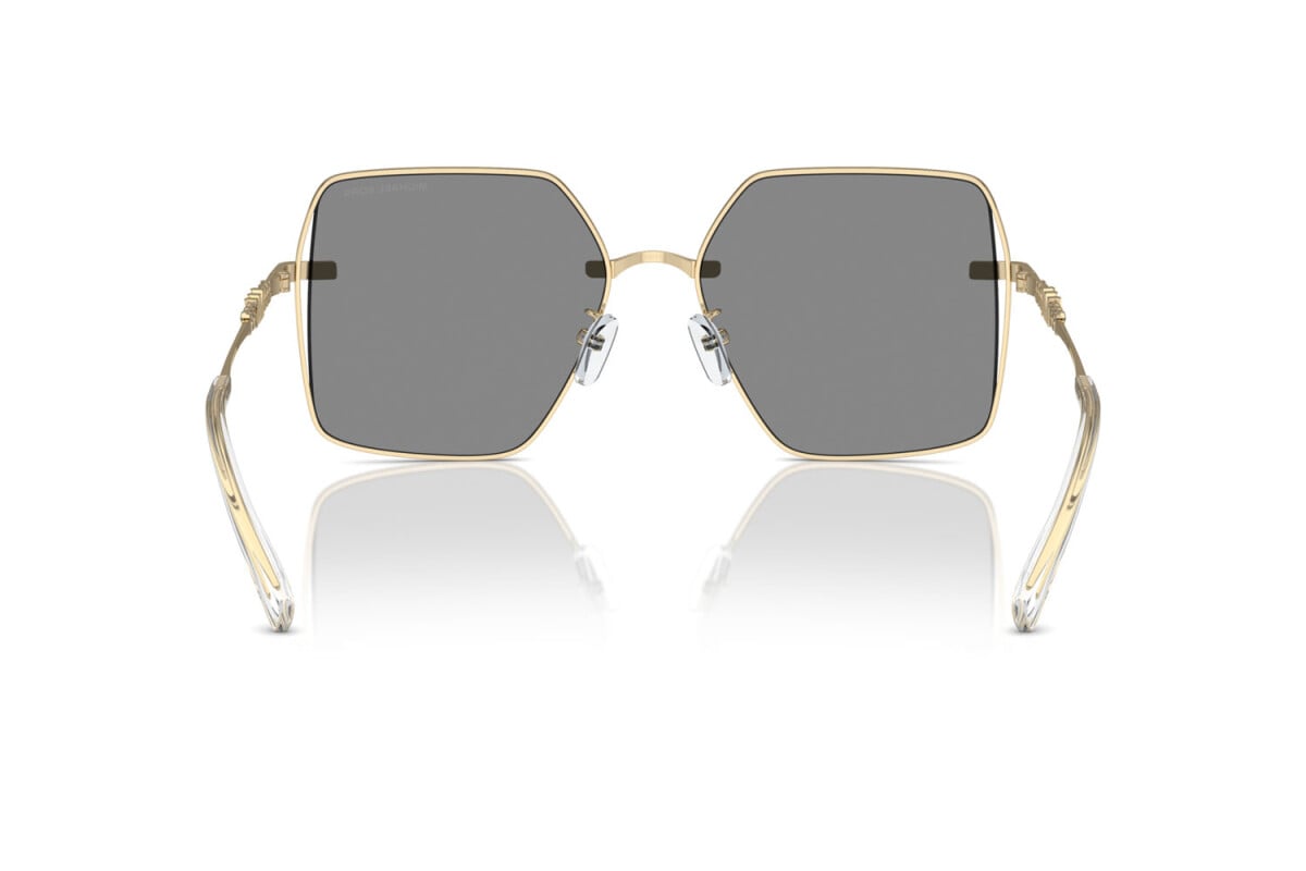 MICHAEL KORS SANYA - 10143F ORO CHIARO LUCIDO | OCCHIALE DA SOLE DONNA - MK 1157D CALIBRO 58