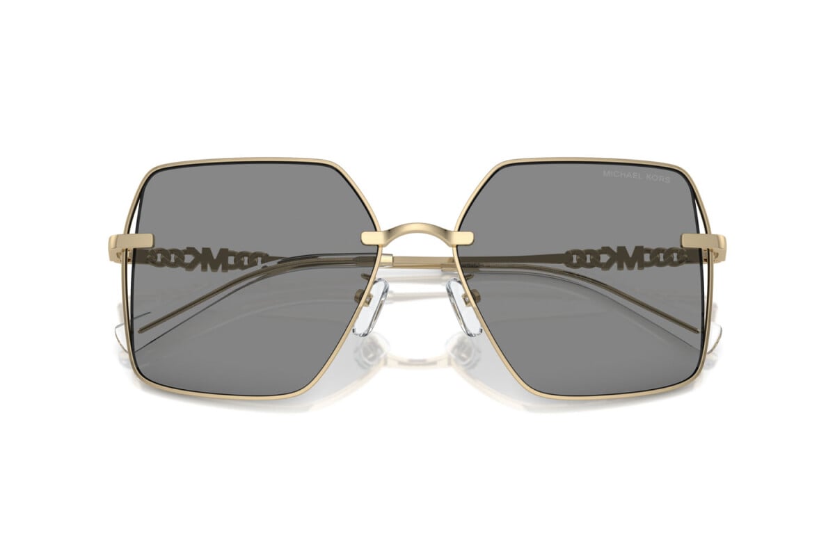 MICHAEL KORS SANYA - 10143F ORO CHIARO LUCIDO | OCCHIALE DA SOLE DONNA - MK 1157D CALIBRO 58