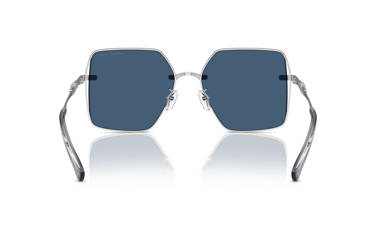 MICHAEL KORS SANYA - 18938G ARGENTO LUCIDO | OCCHIALE DA SOLE DONNA - MK 1157D CALIBRO 58