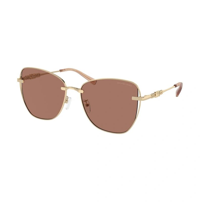 MICHAEL KORS BEIJING - 101403 ORO CHIARO LUCIDO | OCCHIALE DA SOLE DONNA - MK 1158D CALIBRO 59