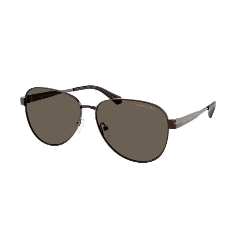 MICHAEL KORS BIARRITZ - 1891/3 CIOCCOLATO LUCIDO | OCCHIALE DA SOLE DONNA - MK 1160 CALIBRO 61