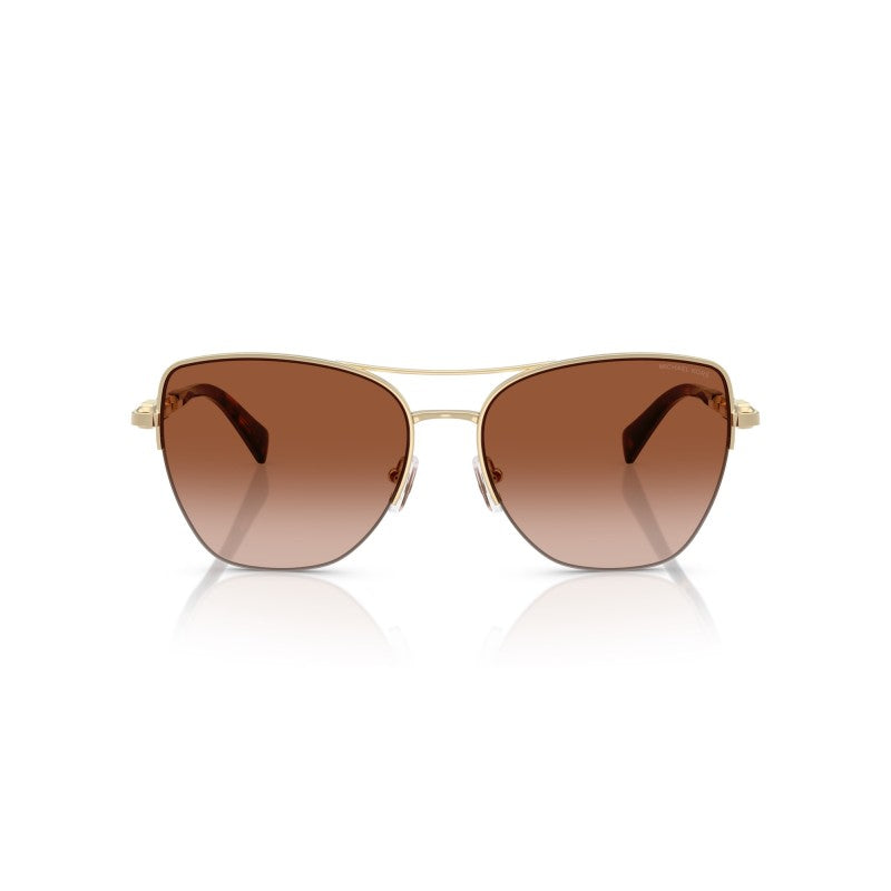 OCCHIALE DA SOLE DONNA | MICHAEL KORS MK 1163 - DORADO BEACH 101413 ORO CHIARO LUCIDO - CALIBRO 57
