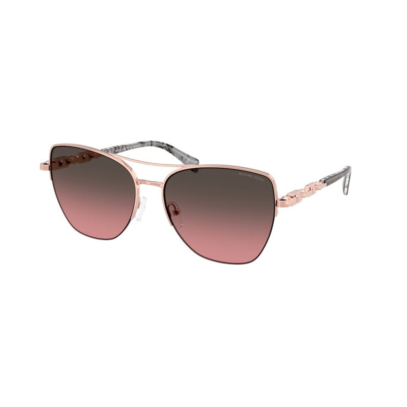 OCCHIALE DA SOLE DONNA | MICHAEL KORS MK 1163 - DORADO BEACH 110811 ORO ROSA LUCIDO - CALIBRO 57