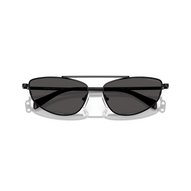 OCCHIALE DA SOLE DONNA | MICHAEL KORS MK 1164 - BUENOS AIRES 100587 NERO LUCIDO - CALIBRO 60
