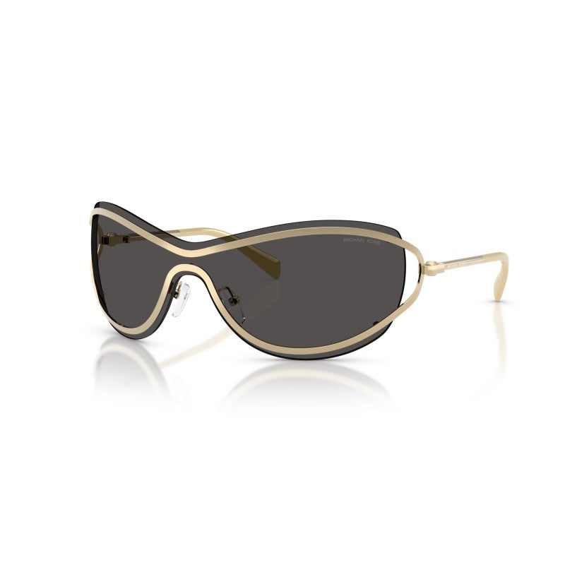 OCCHIALE DA SOLE DONNA | MICHAEL KORS MK 1166 - LA PRAIA 101487 ORO CHIARO LUCIDO - CALIBRO 38