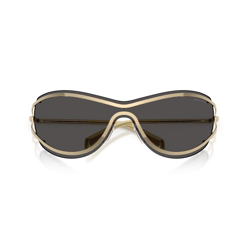 OCCHIALE DA SOLE DONNA | MICHAEL KORS MK 1166 - LA PRAIA 101487 ORO CHIARO LUCIDO - CALIBRO 38