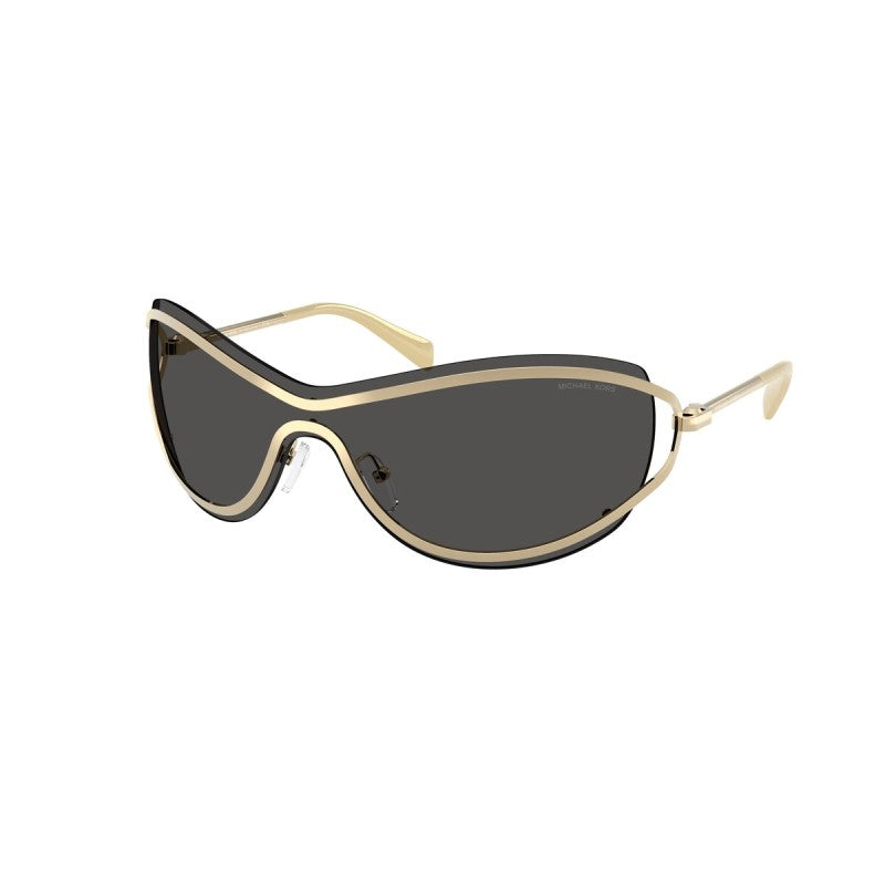 OCCHIALE DA SOLE DONNA | MICHAEL KORS MK 1166 - LA PRAIA 101487 ORO CHIARO LUCIDO - CALIBRO 38