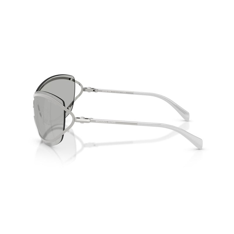 OCCHIALE DA SOLE DONNA | MICHAEL KORS MK 1166 - LA PRAIA 19038V ARGENTO LUCIDO - CALIBRO 38