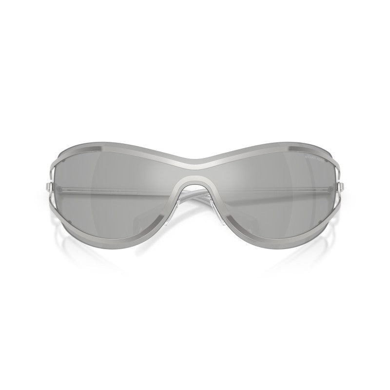 OCCHIALE DA SOLE DONNA | MICHAEL KORS MK 1166 - LA PRAIA 19038V ARGENTO LUCIDO - CALIBRO 38
