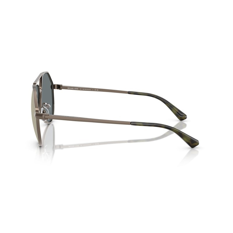 OCCHIALE DA SOLE UOMO | MICHAEL KORS MK 1168 - BRENTWOOD 10014T BUCCIA OPACA - CALIBRO 58