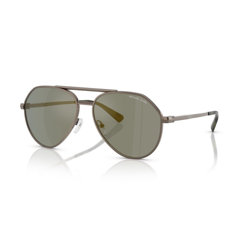 OCCHIALE DA SOLE UOMO | MICHAEL KORS MK 1168 - BRENTWOOD 10014T BUCCIA OPACA - CALIBRO 60