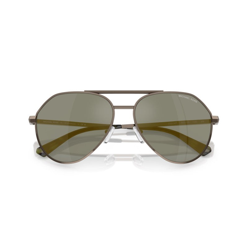 OCCHIALE DA SOLE UOMO | MICHAEL KORS MK 1168 - BRENTWOOD 10014T BUCCIA OPACA - CALIBRO 58