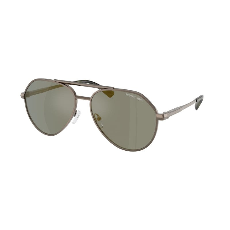 OCCHIALE DA SOLE UOMO | MICHAEL KORS MK 1168 - BRENTWOOD 10014T BUCCIA OPACA - CALIBRO 60