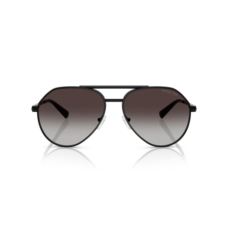 OCCHIALE DA SOLE UOMO | MICHAEL KORS MK 1168 - BRENTWOOD 10058G NERO LUCIDO - CALIBRO 58