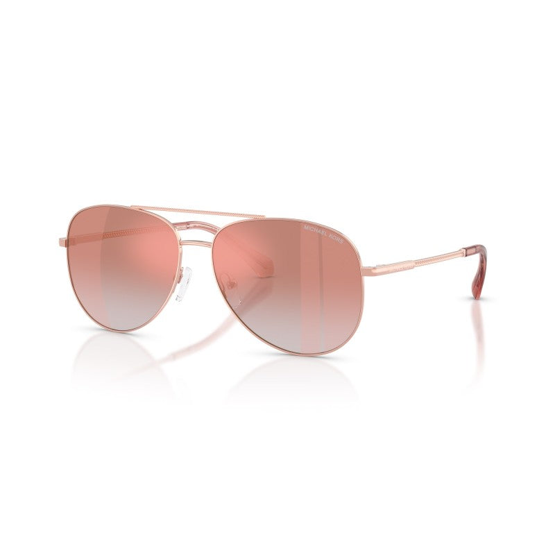 OCCHIALE DA SOLE DONNA | MICHAEL KORS MK 1172 - PERLEDO 11086F ORO ROSA - CALIBRO 58