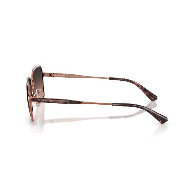 OCCHIALE DA SOLE UOMO | MICHAEL KORS MK 1176 - DANA POINT 19000L RAME LUCIDO - CALIBRO 57
