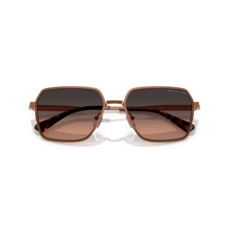 OCCHIALE DA SOLE UOMO | MICHAEL KORS MK 1176 - DANA POINT 19000L RAME LUCIDO - CALIBRO 57