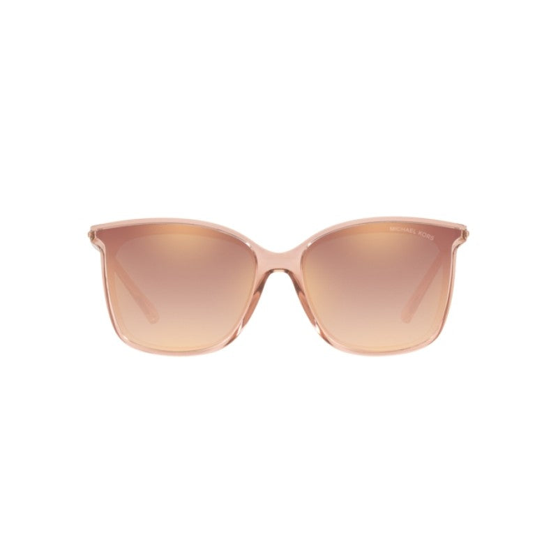 OCCHIALE DA SOLE DONNA | MICHAEL KORS MK 2079U - ZERMATT 31756F ROSA TRASPARENTE - CALIBRO 61