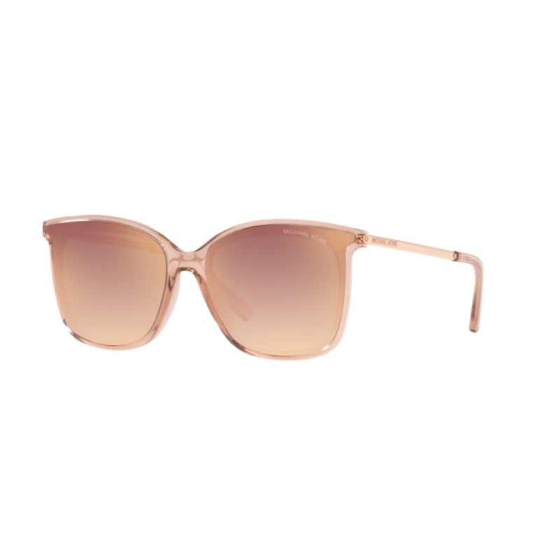 OCCHIALE DA SOLE DONNA | MICHAEL KORS MK 2079U - ZERMATT 31756F ROSA TRASPARENTE - CALIBRO 61