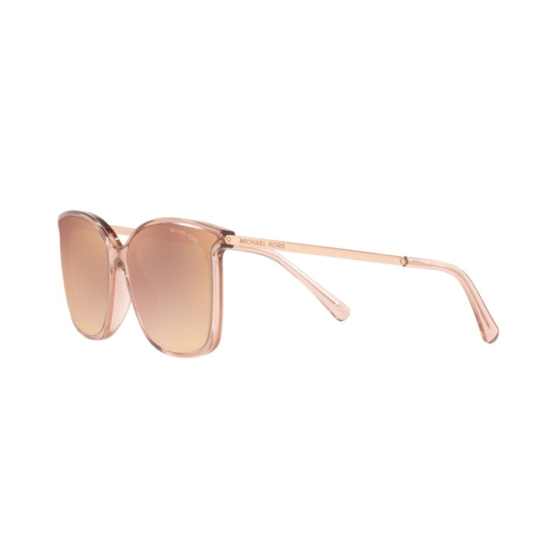 OCCHIALE DA SOLE DONNA | MICHAEL KORS MK 2079U - ZERMATT 31756F ROSA TRASPARENTE - CALIBRO 61
