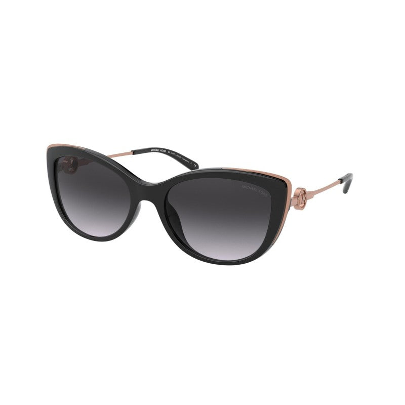 OCCHIALE DA SOLE DONNA | MICHAEL KORS MK 2127U - SOUTH HAMPTON 33328G NERO - CALIBRO 55