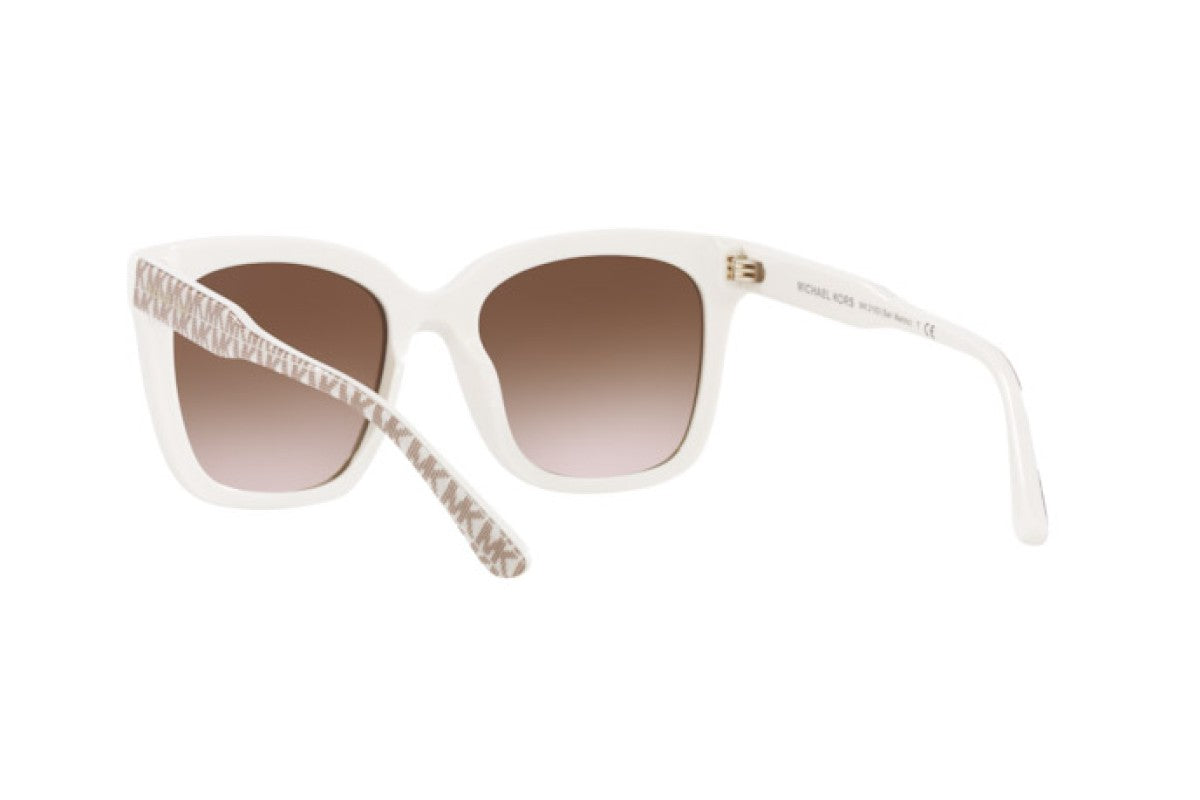 OCCHIALE DA SOLE DONNA | MICHAEL KORS MK 2163 - SAN MARINO 310313 MK RIPETIZIONE STAMPA VANIGLIA - CALIBRO 52
