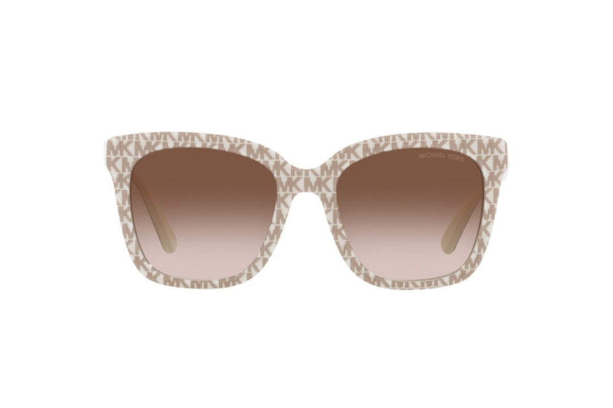 OCCHIALE DA SOLE DONNA | MICHAEL KORS MK 2163 - SAN MARINO 310313 MK RIPETIZIONE STAMPA VANIGLIA - CALIBRO 52