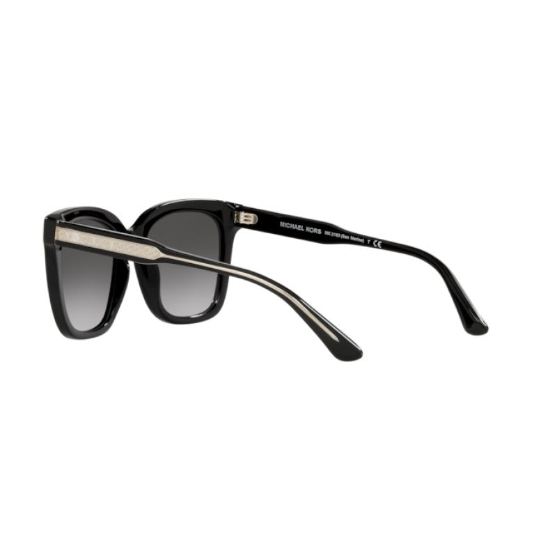OCCHIALE DA SOLE DONNA | MICHAEL KORS MK 2163 - SAN MARINO 30058G NERO - CALIBRO 52