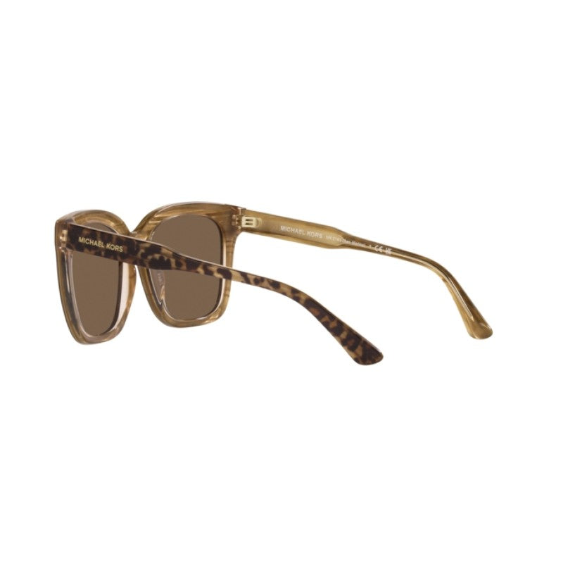 OCCHIALE DA SOLE DONNA | MICHAEL KORS MK 2163 - SAN MARINO 391773 MARRONE - CALIBRO 52
