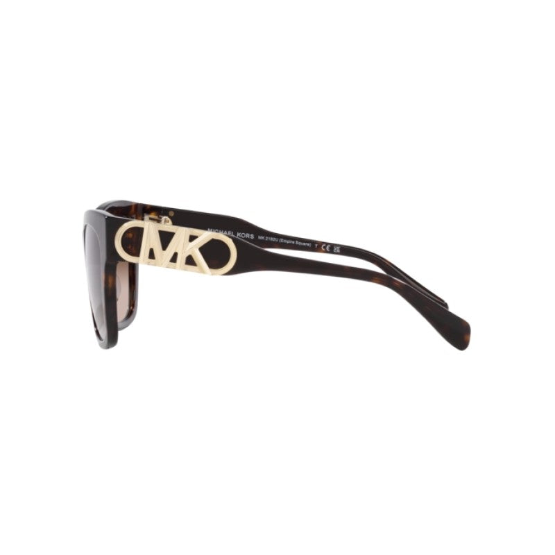 OCCHIALE DA SOLE DONNA | MICHAEL KORS MK 2182U - EMPIRE SQUARE 300613 TARTARUGA SCURA - CALIBRO 55