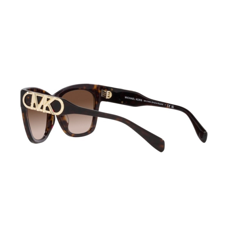 OCCHIALE DA SOLE DONNA | MICHAEL KORS MK 2182U - EMPIRE SQUARE 300613 TARTARUGA SCURA - CALIBRO 55