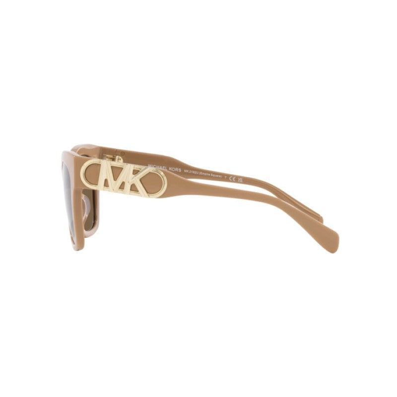 OCCHIALE DA SOLE DONNA | MICHAEL KORS MK 2182U - EMPIRE SQUARE 355573 CAMMELLO SOLIDO - CALIBRO 55