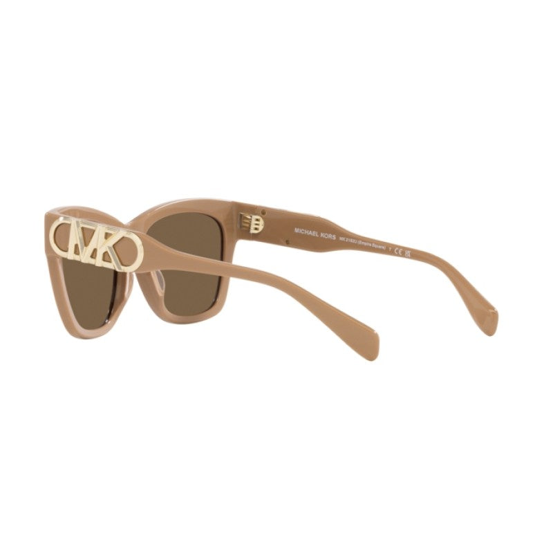 OCCHIALE DA SOLE DONNA | MICHAEL KORS MK 2182U - EMPIRE SQUARE 355573 CAMMELLO SOLIDO - CALIBRO 55