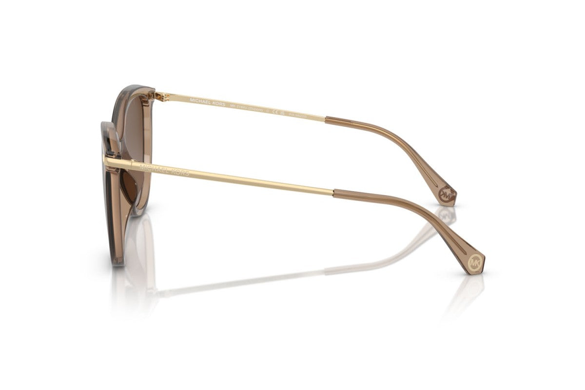 OCCHIALE DA SOLE DONNA | MICHAEL KORS MK 2184U - DUPONT 3938T5 MARRONE TRASPARENTE - CALIBRO 58