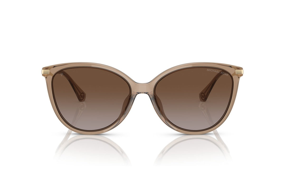 OCCHIALE DA SOLE DONNA | MICHAEL KORS MK 2184U - DUPONT 3938T5 MARRONE TRASPARENTE - CALIBRO 58