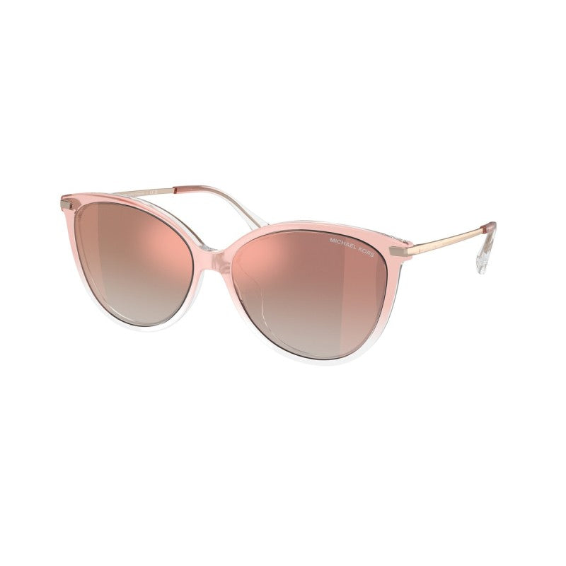 OCCHIALE DA SOLE DONNA | MICHAEL KORS MK 2184U - DUPONT 32556F ROSA A CHIARO - CALIBRO 56