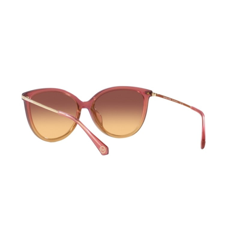 OCCHIALE DA SOLE DONNA | MICHAEL KORS MK 2184U - DUPONT 325678 ROSA POLVEROSO MARRONE CHIARO - CALIBRO 58